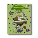 کتاب برچسب دایناسورها (بچسبان و بیاموز 19) اثر ملانی هالتون ترجمه محمدرضا افضلی نشر نردبان