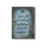 کتاب اگر داری این کتاب را می خوانی کار از کار گذشته اثر پسودانیموس بوش ترجمه مرجان حمیدی نشر پرتقال - تصویر 2